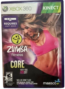 Zumba Fitness Core - Xbox 360  Great Pristine Condition With Box and Manual!! - Picture 1 of 2