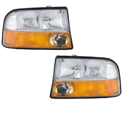 Para Camioneta Sonoma 98-04 con Faro Antiniebla Faro Luz Principal con Bombilla JUEGO PAR Foto 1 de 4