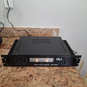 GLI Pro GA-2100 Professional Power Amplifier Tested for Power On - Picture 1 of 13