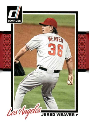 2014 Donruss #165 Jered Weaver — 第 1/2 张图片