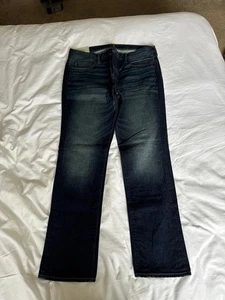 Abercrombie and Fitch men’s jeans slim straight 36 x 32 new without tags - Picture 1 of 5