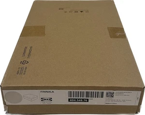Ikea FINNALA Footstool Cover for Ottoman with Storage Beige 404.548.76 New - Picture 1 of 5