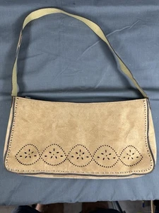 Mondani New York Vegan Camel Brown Faux Leather Handbag Purse - Picture 1 of 9