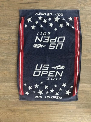 "Toalla de tenis abierta de Estados Unidos 2011 producto oficial 30"" x 21""" Foto 1 de 4