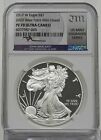 2017 W Silver Eagle NGC PF70 UCAM 2020 WP Mint Hoard Engraver Series Mercanti