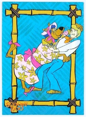 2002 Inkworks Scooby Doo Movie #L-6 Scooby Doo & Fred Lenticular Insert Card EX! - Image 1 of 2