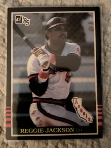 1985 Donruss - Reggie Jackson #57 NM+ .R81 - Picture 1 of 2