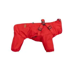 Dog Raincoat with Harness Waterproof Jumpsuit for Small Medium Dogs Adjustable - Picture 1 of 28