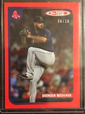 2020 Topps Total #194 Brandon Workman Boston Red Sox 06/10 - Image 1 of 2