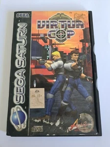 Virtua Cop Sega Saturn Video Game Tested & Working - Picture 1 of 5