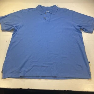 CAMISA POLO TOMMY BAHAMA DE DISEÑO HAWAIANO ALOHA Para Hombre L Azul 100% Algodón - Imagen 1 de 2
