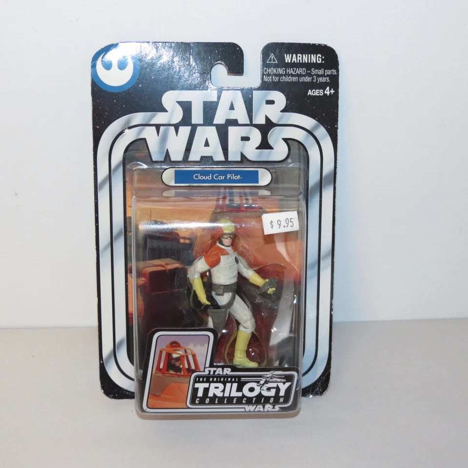 Star Wars Cloud Car Pilot #19 Original Trilogy Figure Hasbro 2004 Bespin S14