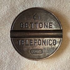 GETTONE TELEFONICO CMM 7805 con difetto / errore di conio nel logo
