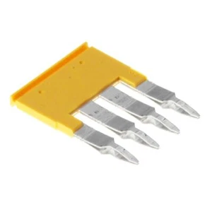 10 pezzi WEIDMULLER ZQV 4/4 GE 1608970000 connettore a croce 4 poli giallo nuovo ✦KD - Foto 1 di 4