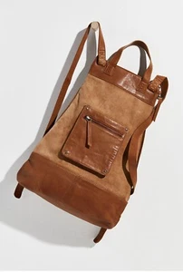 New Free People We The Free Sage Backpack Super Soft Leather Bag - Picture 1 of 2