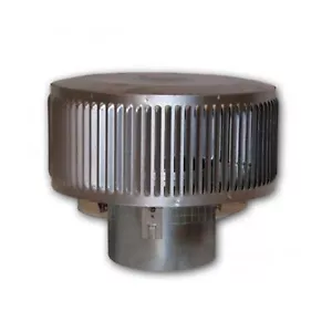8" Superior Round Chimney Cap with Louvered Screen - Picture 1 of 1