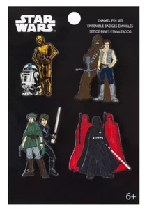 Funko - Star Wars: Return of The Jedi - 4pc Enamel Pin Set - Picture 1 of 1