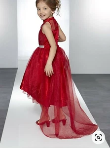 Truly Fashion by Heidi Klum Girls Red Dress Up Costume size 5-6 - Picture 1 of 5