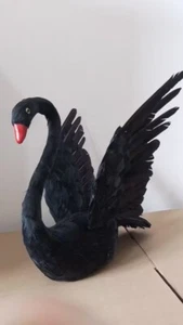 big simulation foam and feather wings swan model doll gift about 30x50cm - Picture 1 of 4
