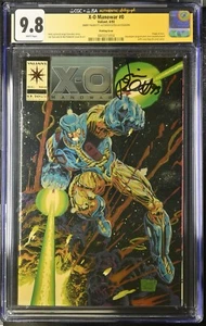 CGC x JSA 9.8 X-O Manowar #0 (1993) Signed by Jimmy Palmiotti Autograph Chromium - Picture 1 of 2