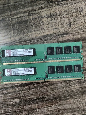 Kingston KCM633-ELC 2 x 1Gb PC2-6400 DDR2-800MHz CL6 240-Pin DIMM Memory RAM - Image 1 of 2