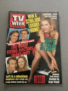 Madonna, Dannii Minogue, Addams Family Poster, Alyssa Jane Cook - TV Week ‘92 - Picture 1 of 12