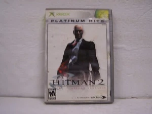 Hitman 2: Silent Assassin (Microsoft Xbox, 2002) Platinum Hits No Manual - Picture 1 of 3