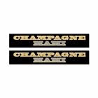2X Champagne Mami Sticker Decal Funny Hype Popular Car Silly Laptop Cool