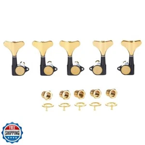 KAISH 5 String 3R2L 18:1 Sealed Bass Tuners Bass Guitar Tuning Keys Tuning Ma - Picture 1 of 5