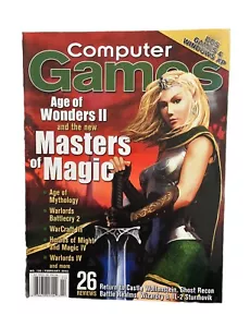Computer Games Magazine #135 February 2002 Age Of Wonders II N Masters Of Magic - Picture 1 of 3