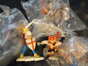 1994 Pagemaster Richard And Adventure PVC Figure Applause Cake Topper 4 Sets - Picture 1 of 4