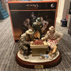 Emmett Kelly Jr. Limited Edition FAIR GAME 12" Figurine Statue Decor 506 of 2500 - Picture 1 of 13
