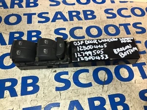 SAAB 9-3 93 Front Drivers Door Window Switch Pack 12800445 12799505 12800453 - Picture 1 of 4