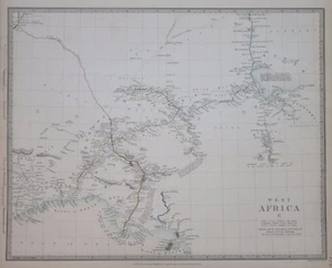 AFRICA - WEST AFRICA II...FOR THE SDUK 1839. - Bild 1 von 1