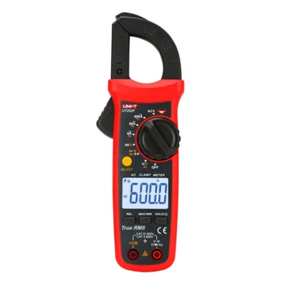 UT202F Digitale Stromzange 600A TRUE RMS AUTO RANGE Zangenmultimeter Durchgang - Bild 1 von 4