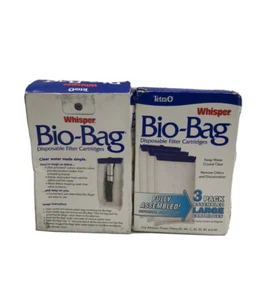Tetra Whisper montierte Bio-Bag Filterkartuschen, groß, 6 Stück - Bild 1 von 2
