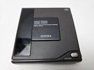 Rare Citizen CBM 2000 Vintage Portable CD Player Discman Untested For Parts