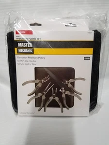 Master Mechanic Präzisionszange Set 5-teilig Mini-Zange Set Lederetui NEU - Bild 1 von 2