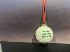 Holiday Hacker Golf Ball Ornament - Golf Christmas Tree Ornament