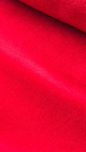 Velluto rosso ciliegia GP 27,50 €/m 100% cotone 150 cm B1 scenografia decorazione metrica - Foto 1 di 3