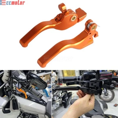 Brake Clutch Levers For Harley Touring Road Glide ST CVO FLTRXSTSE FLTRXSE FLTRX - Image 1 of 4
