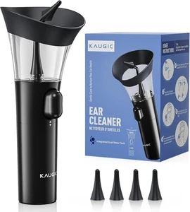 Ear Wax Removal Kit, Manual Ear Cleaner with 7M Water Pressure & Soft Silicone - Picture 1 of 6