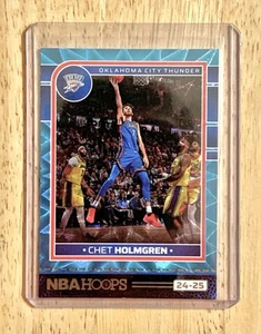 2024-25 Panini Hoops Chet Holmgren #175 Teal Explosion - Bild 1 von 2