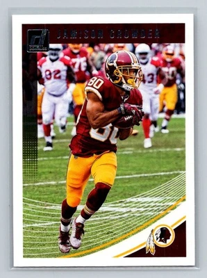 2018 Donruss #289 Jamison Crowder Washington Redskins Football Card - Image 1 of 2