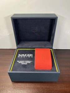 TAG Heuer Red Bull Genuine Empty Luxury Watch Display Box Completed with Pillow - Picture 1 of 6