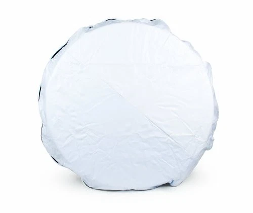 CAMCO Spare Tire Cover 27in Arcwhite 45346