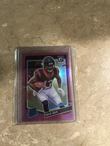 2023 Panini Optic Tank Dell Rated Rookie Pink Prizm Refractor NO 341! - Picture 1 of 2
