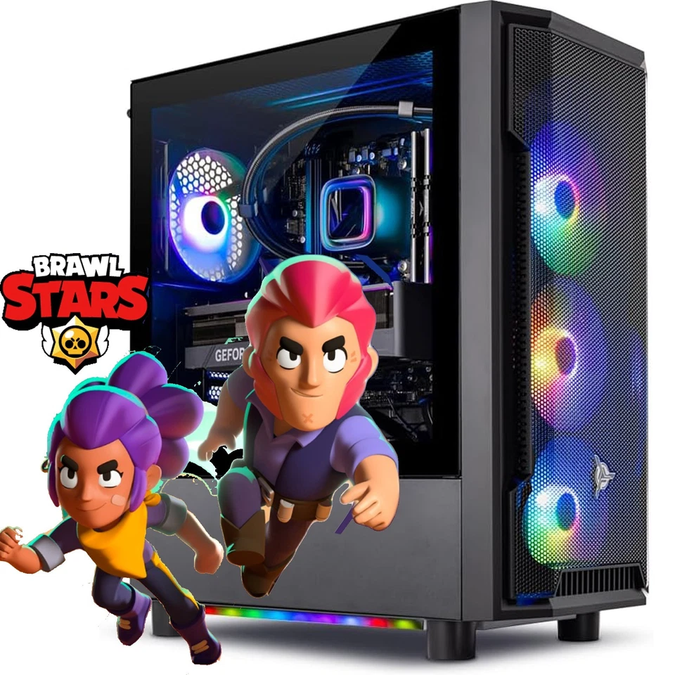 Skytech ARGB Gaming Desktop i7 Computer PC 32GB RAM 1TB SSD RTX 4060 Win11 Wifi6 - Image 1 of 4