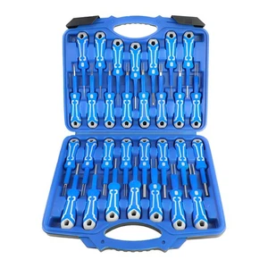 30pcs Universal Terminal Removal Tool Kit,Automotive Wire Harness Pin Extractor - Bild 1 von 6
