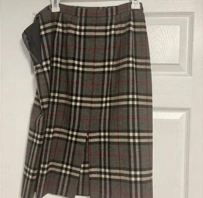 falda escocesa burberry vintage mujer talla M en perfecto estado Foto 1 de 2